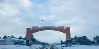 Se presenta nieve en 30 municipios de Chihuahua