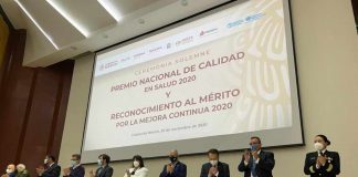 SSG recibe Premio Nacional de Calidad en salud 2020