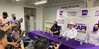 Con el agua se fue la esperanza y el sustento de los productores: Capi Arrieta