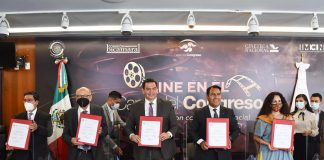 Firma canal del Congreso convenio con IMCINE y la Cineteca Nacional para enriquecer la programación