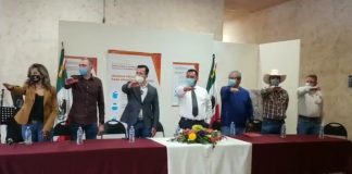 Rinde protesta la Sociedad para la Preservación y Conservación del Patrimonio Cultural y Natural de la Región de Paquimé