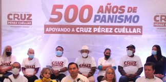 Se unen a candidatura de Cruz Pérez Cuéllar decenas de panistas