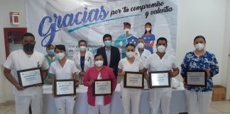 Reconoce Pensiones Civiles a enfermeras y enfermeros en su día