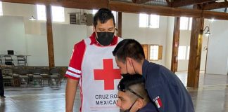 Cruz Roja Delegación NCG capacita en primeros auxilios a oficiales de Seguridad Pública y Vialidad