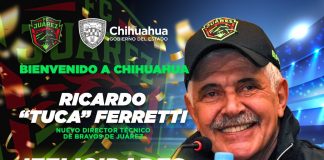 Da Gobernador bienvenida a Ricardo “Tuca” Ferreti como nuevo entrenador de Bravos F.C.