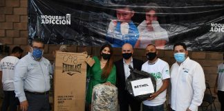 Entrega CEEADIC insumos deportivos de boxeo a 17 Establecimientos de Atención a las Adicciones