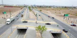 Inaugura Gobernador paso inferior Las Aldabas del Corredor Multimodal en Ciudad Juárez