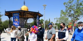 Entrega Gobernador La Pila y Parque de La Chaveña completamente rehabilitado