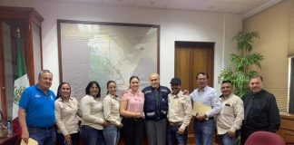 Continúan gestionando obras y apoyos, alcaldesa y regidores de Casas Grandes