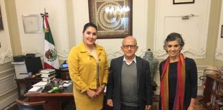 Se reúne diputada América García con Director General del INAH y le presenta proyectos