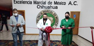 Asiste diputada América García a inauguración de la Escuela Excelencia Marcial de México A.C.