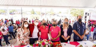 Acompaña Omar Bazán Jornada por la lucha y prevención del Cáncer de mama en Aquiles Serdán