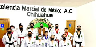 Brinda su apoyo diputada América García a 4 jóvenes que viajan a competencia nacional de Taekwondo