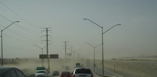 Pide Seguridad Vial de Ciudad Juárez precaución por fuertes vientos