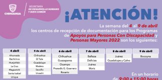 Recibe Estado papelería de solicitud de Apoyos para Personas Mayores y Personas con Discapacidad