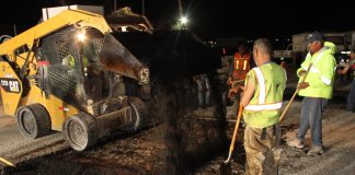 Estima Obras Pública reparar entre 900 y mil baches a la semana con el Programa Transparente de Bacheo