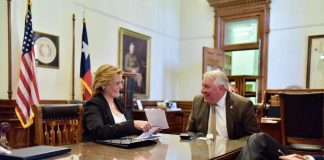 Arriba Maru Campos a Texas para presentar avances en materia de seguridad