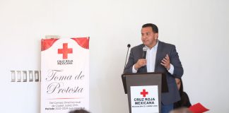 Alcalde de Ciudad Juárez asiste a toma de protesta del nuevo Consejo Directivo local de la Cruz Roja Mexicana