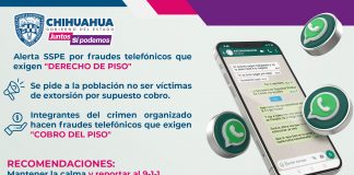 Alerta SSPE por extorsiones en las que exigen pago por “derecho de piso”