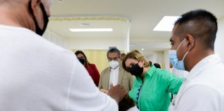 Inaugura gobernadora Maru Campos la primera etapa de remodelación y ampliación del Hospital General de Camargo