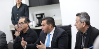 Se reúne Presidente Municipal con representantes de CAICE para dar seguimiento a proyectos