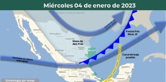 Persistirán bajas temperaturas en la entidad debido al Frente Frío número 21; alerta Protección Civil Estatal