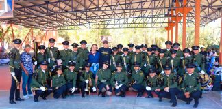 Destaca UTCH en concurso nacional de Escoltas de Banderas y Bandas de Guerra