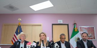 Refrenda Gobernadora Maru Campos compromiso de colaboración con autoridades de Estados Unidos en tema migratorio