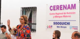 Inaugura DIF Estatal Centro Regional de Nutrición y Albergue Materno en Sisoguichi, Bocoyna