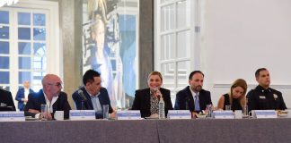 Acuerda Maru Campos con la Coparmex acciones para atender crisis migratoria