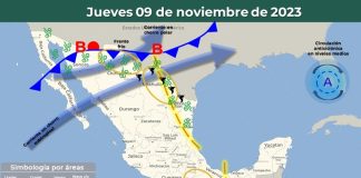 Traerá Frente Frío número 9 lluvias en distintas zonas de la entidad: CEPC