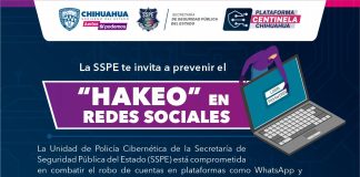 Exhorta SSPE a la ciudadanía a prevenir el “hackeo” en redes sociales