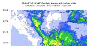 Emite Protección Civil aviso preventivo ante precipitaciones en el estado
