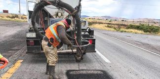Repara Estado más de 1,500 baches en la Vía Corta a Parral