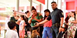 Acude equipo K9 de la SSPE al CRIT Teletón