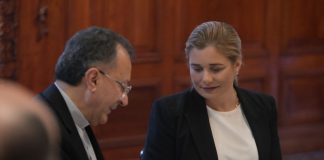 Recibe Maru Campos al Nuncio Apostólico en México, Monseñor Joseph Spiteri