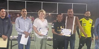 Todo un éxito gran final del fútbol siete en Puerto Palomas de Villa