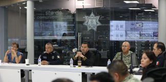 Seguridad Pública presenta resultados en reunión de la Mesa de Construcción de la Paz