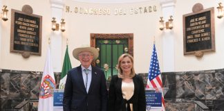 “En Chihuahua hay voluntad de tender puentes y coadyuvar con los gobiernos de Estados Unidos y de México”: Maru Campos