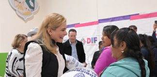 Lleva Maru Campos apoyo alimentario para 1,000 familias de Guachochi