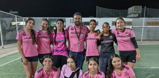 Gana selectivo femenil de fútbol siete de Ascensión pase a semifinal en N.C.G.