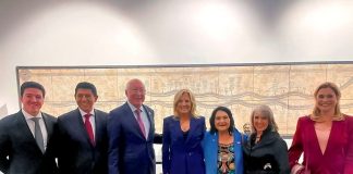 Presume Maru Campos a Chihuahua ante Jill Biden, primera dama de Estados Unidos