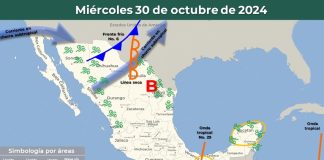 Mantiene CEPC alerta preventiva por pronóstico de vientos fuertes para próximas horas