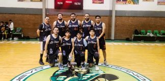 Equipo de básquetbol de Ascensión participa en el torneo municipal de segunda fuerza en NCG