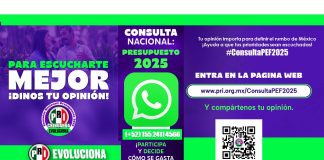 Convoca PRI Chihuahua a Consulta Nacional de Presupuesto 2025, busca priorizar necesidades ciudadanas.