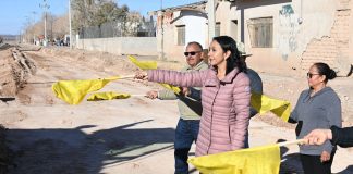 Arranca presidenta Ivonne De La Hoya pavimentación en la colonia Guadalupe Victoria con inversión de 2,344,005.00