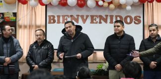 Entrega alcalde Cruz Pérez Cuéllar rehabilitación de la primaria Club Rotario Industrial José Aziz Rahaim