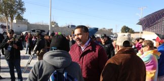 Entrega presidente Cruz Pérez Cuéllar el Parque Ejido Porvenir