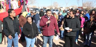 Entrega presidente Cruz Pérez Cuéllar rehabilitación del Parque Senecú