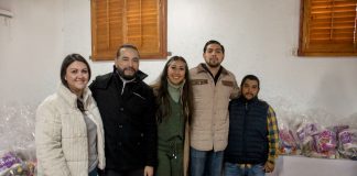 Gobierno Municipal de NCG y FEM entregan despensas a la comunidad